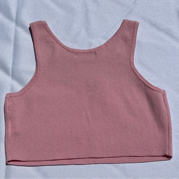 Knit Crop Tank 💗 - Picture 3 of 3